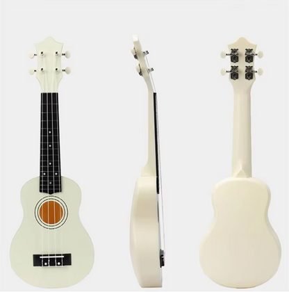Jeruron Wholesale 21 Inch Ukulele Sparano Little Guitar Colorful Ukulele Musical Instrument for Kid Beginner