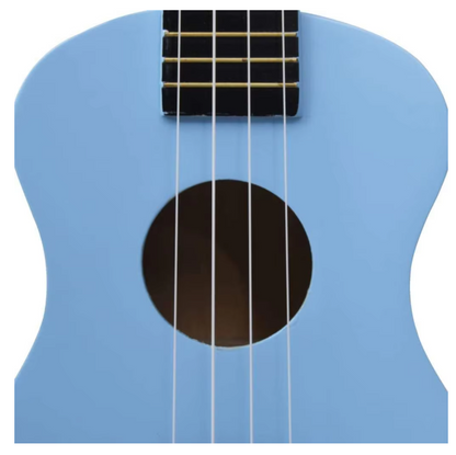 Jeuron 23" High Quality OEM Cheap 4 Strings Various Colors Ukulele Soprano with Bag 2 Picks Scale for Kids
