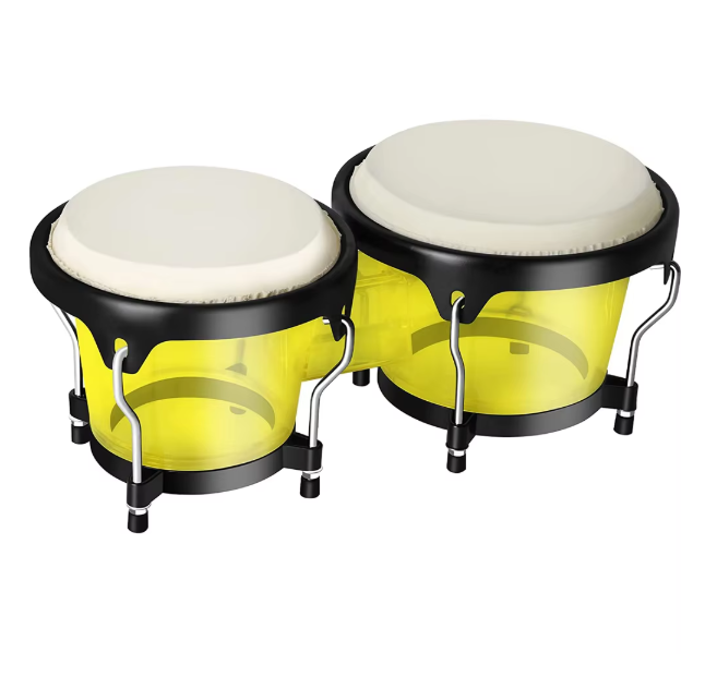 Jeuron Wholesale 6" 7" Hand Drum Cheap Bongo Drums for Kids Adults Beginners