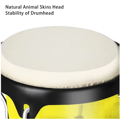 Jeuron Wholesale 6" 7" Hand Drum Cheap Bongo Drums for Kids Adults Beginners