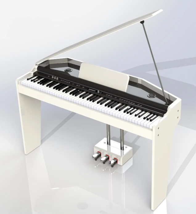 Jeuron Nice Price China Performance Grade Heavy Hammer 88 Keys Electric Piano Keyboard