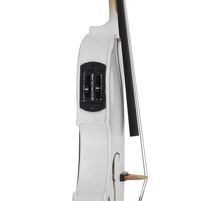 Jeuron High Gloss  OEM ODM String Music Instrument Violin 4/4 for Beginner Professional White Electric Violin