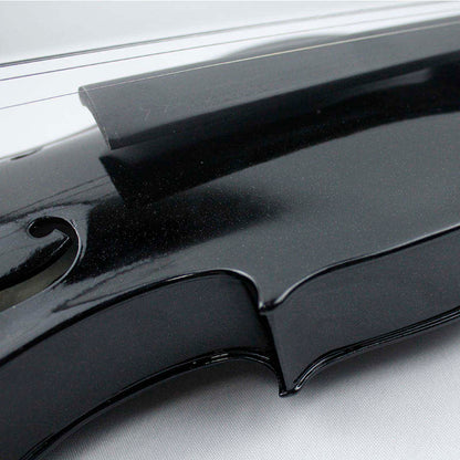 Jeuron 4/4 Electric Violin High Gloss Black – Full Size Silent Practice Instrument for Beginners & Pros