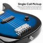 JEURON 30-Inch Mini Electric Guitar for Kids - High Gloss Finish Beginner Instrument