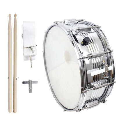 Jeuron 14"x5.5" Steel Marching Snare