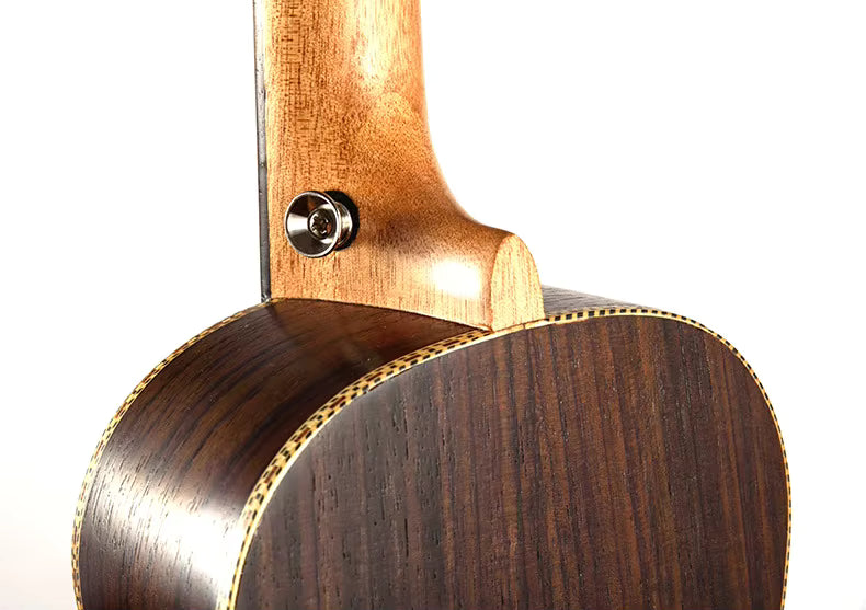 Jeuron Wholesale Oem Body 21 Inch Soprano Grape Hole Rosewood Hawaiian Ukulele Small Guitar