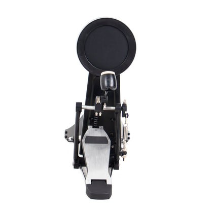 Jeuron Professional Bass Drum Kick Pedal with Integrated Practice Pad - High-Performance Mechanical Single Pedal for Jazz & Electronic Drums