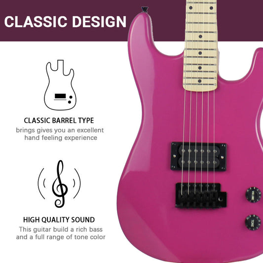 Jeuron Popular 36 Inch Electric Guitar Kit Stringed Instruments Professional Handmade Electric Bass High Gloss Guitar