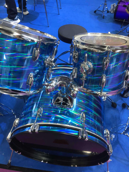 Jeuron Professional 5-Piece Drum Set - 5 Drums 3 Cymbals Birch Wood Shells for Adults - OEM/ODM Available