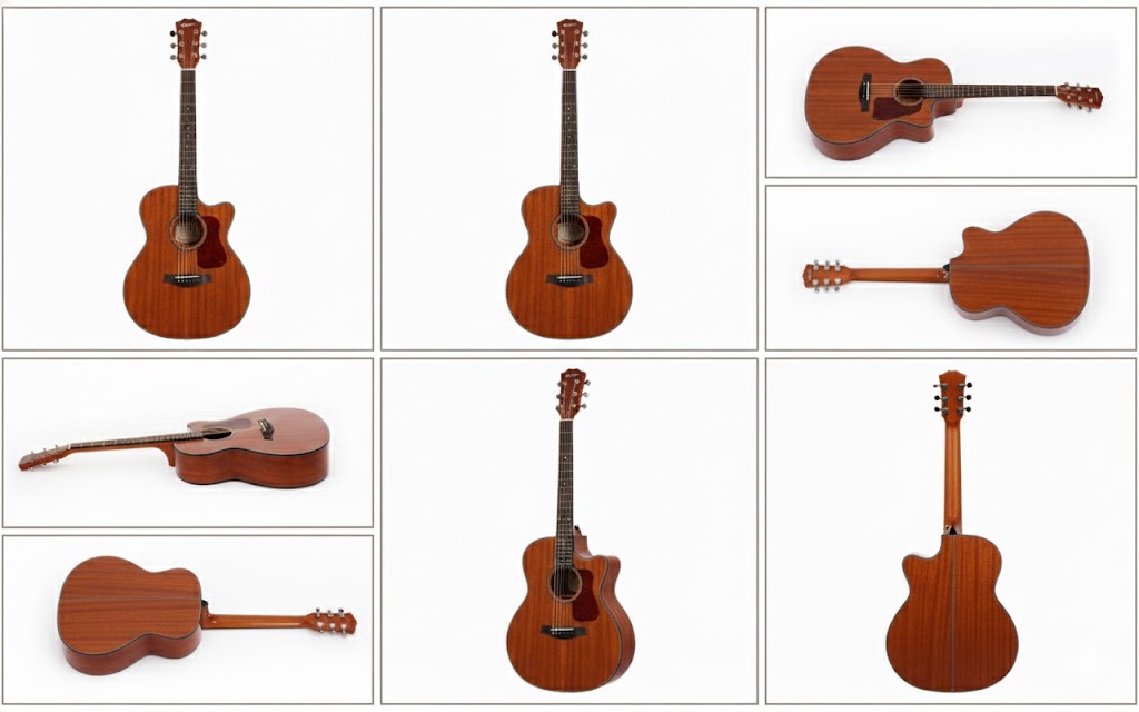 Jeuron  40" Sapele Wood Acoustic Guitar - Premium Cutaway Design for Beginners